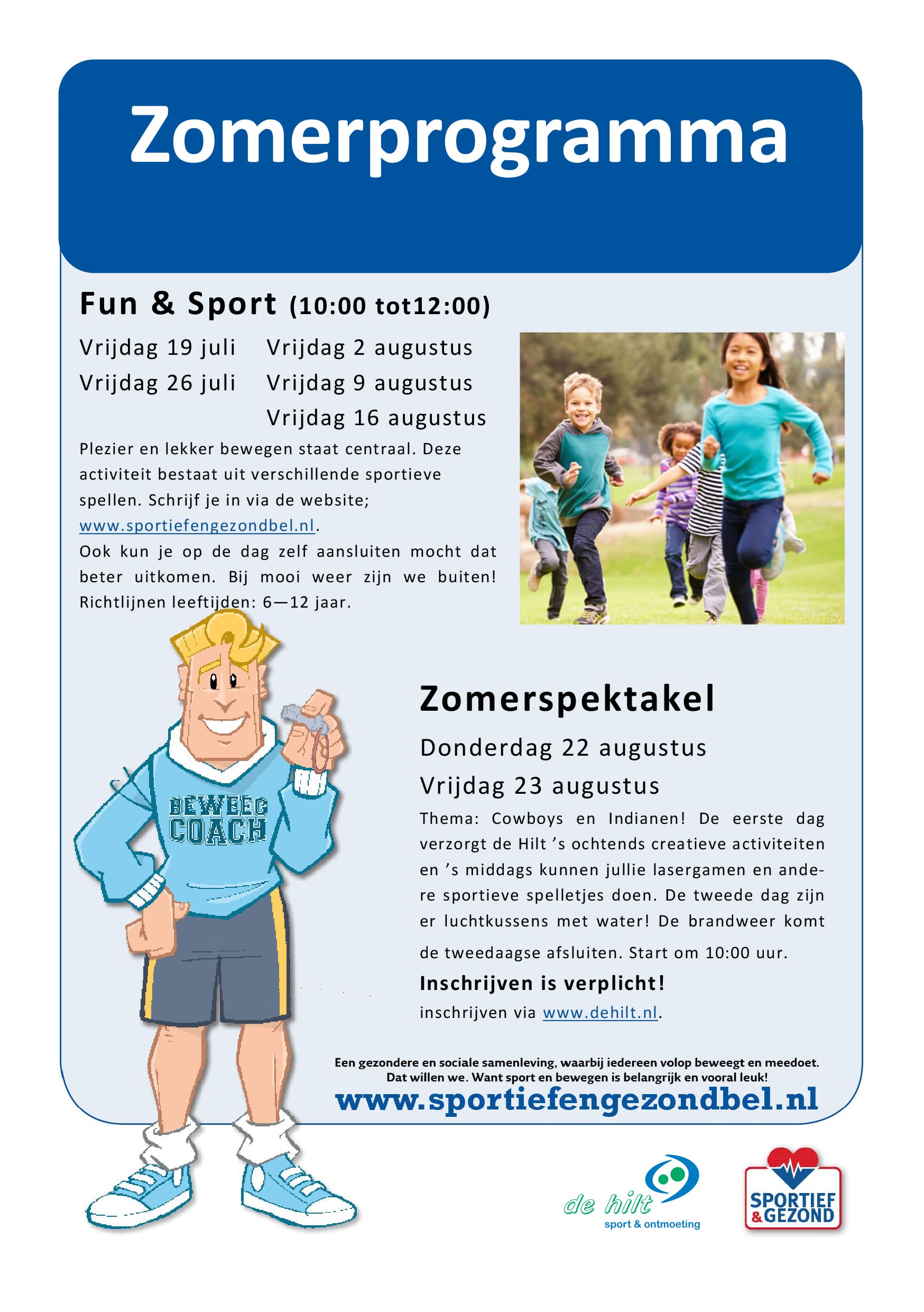 FlyerBELA5Zomerprogramma